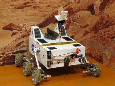 Space exploration research photo