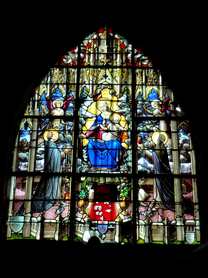Iville (Eure, Fr) église, vitrail 07