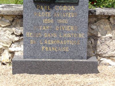 Iviers (Aisne) texte monument Paul Codos