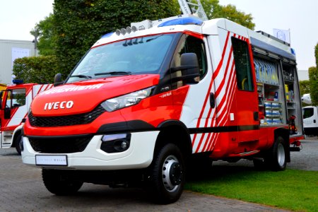 Iveco Daily 2014 Fire engine. Free image Spielvogel