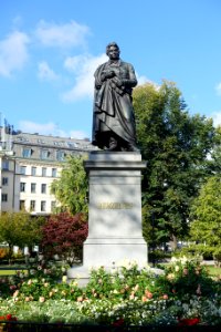 Jöns Jacob Berzelius by Carl Gustaf Qvarnström - Stockholm, Sweden - DSC00746