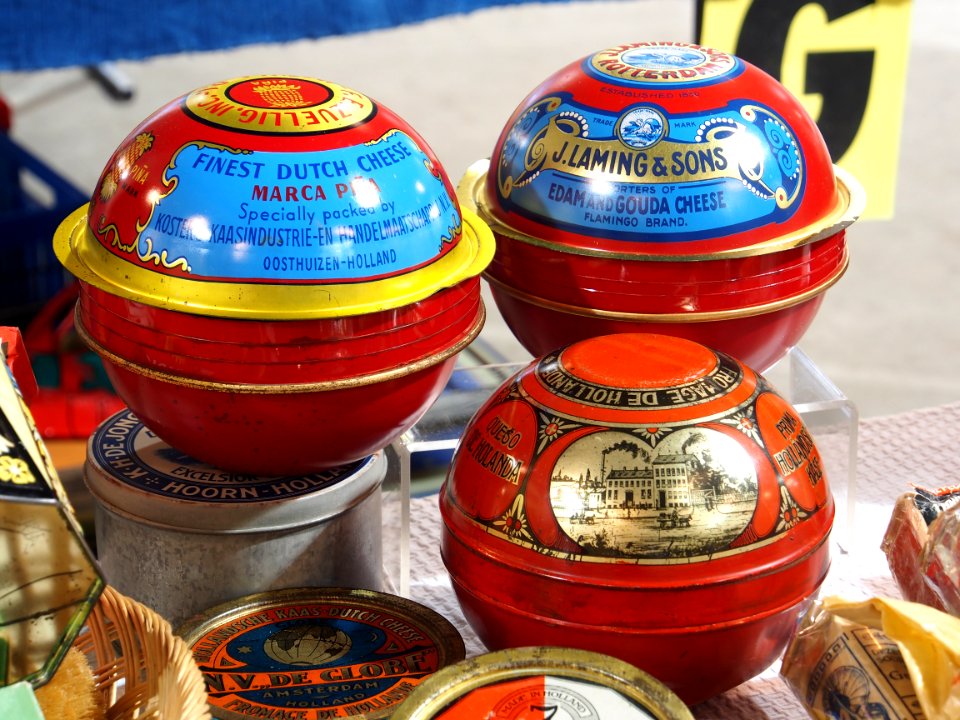 J Laming & Sons, Kosters Kaas en Handelsindustrie Marca Polo kaasblikken, pic1