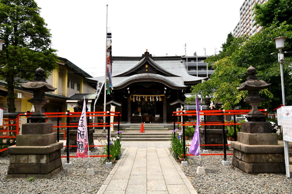 Iwai-jinja (Tokyo), haiden-1