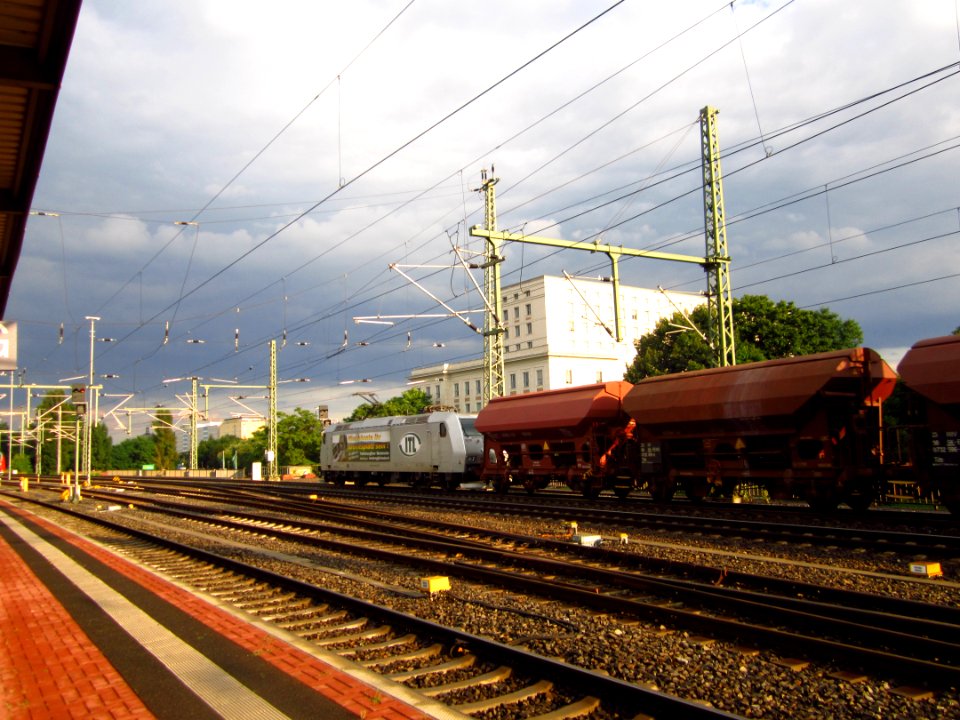 ITL 185 548-5 am Dresdner Hauptbahnhof
