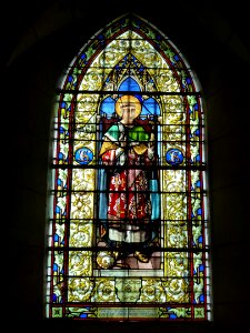 Iville (Eure, Fr) église, vitrail 04