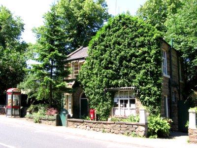 Ivy-covered Post Office, Sheffield
