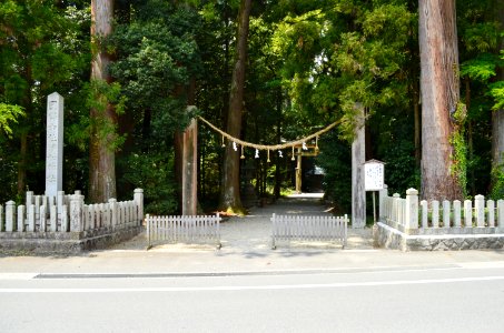 Iwa-jinja (Shiso), entrance