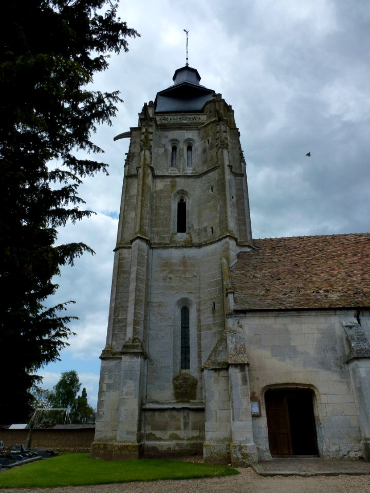 Iville (Eure, Fr) église, la tour