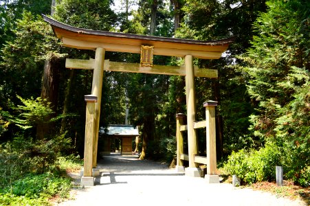 Iwa-jinja (Shiso), torii