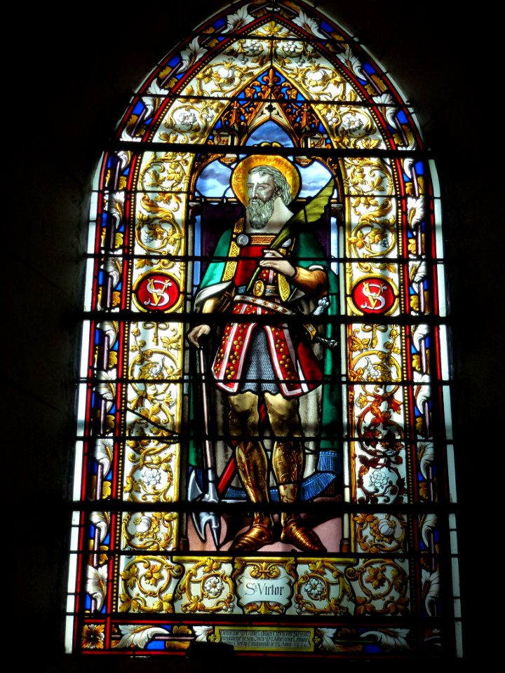 Iville (Eure, Fr) église, vitrail 06