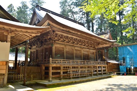 Iwa-jinja (Shiso), heiden-2