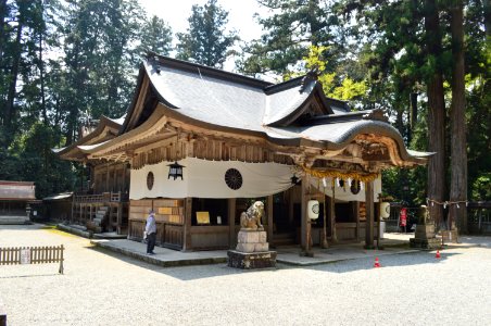 Iwa-jinja (Shiso), haiden-2