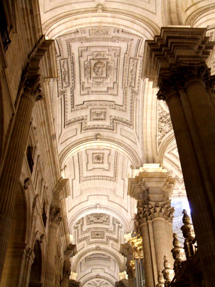 Jaén - Catedral, bóvedas 01
