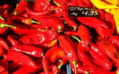 Red food market