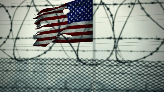 Guantanamo bay detention camp jail photo