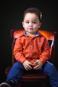 Child sitting small