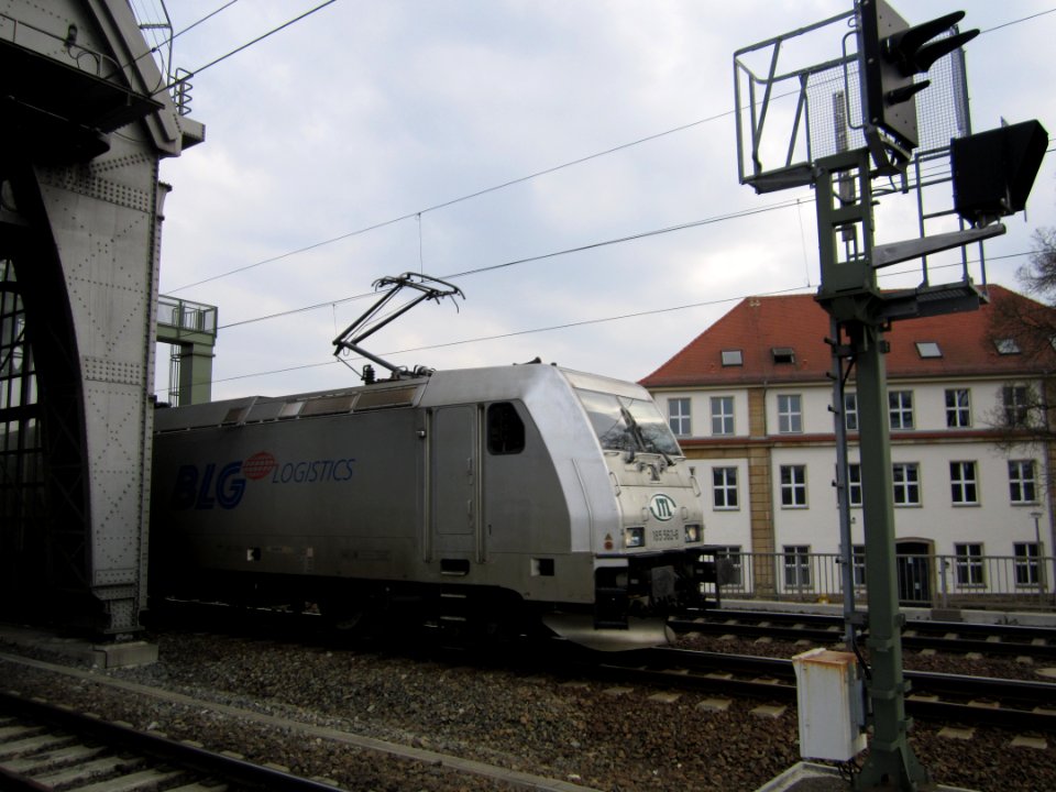 ITL 185 562-6 am Dresdner Hauptbahnhof