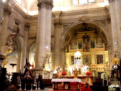 Jaén - Catedral, altar mayor 1