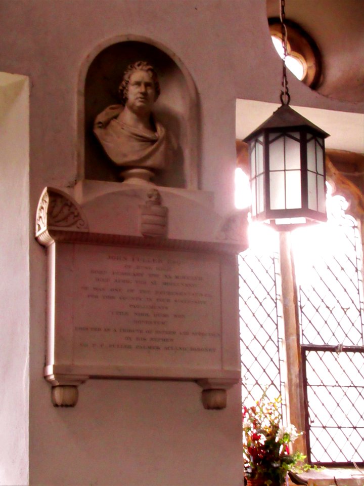 Jack Fuller's memorial tablet, Brightling