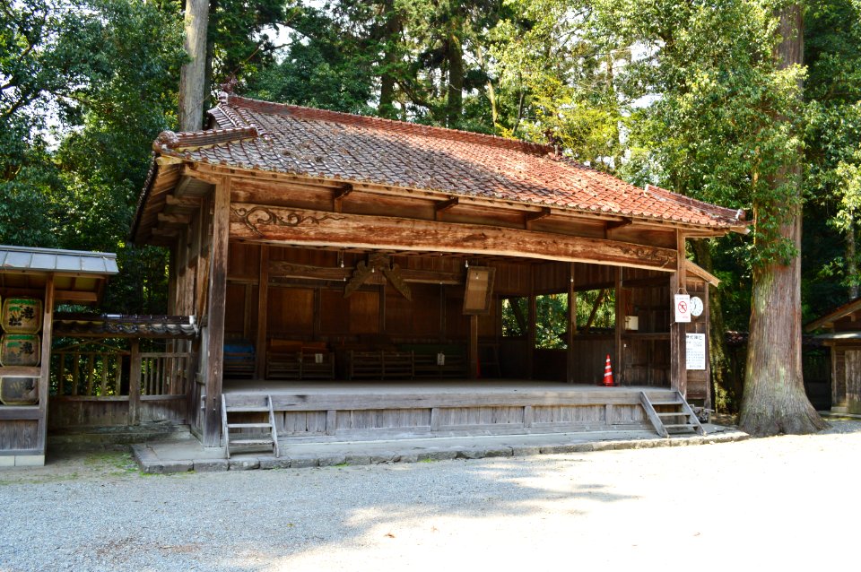 Iwa-jinja (Shiso), kaguraden