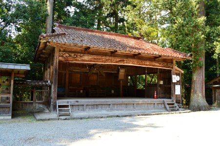 Iwa-jinja (Shiso), kaguraden