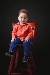 Child sitting small