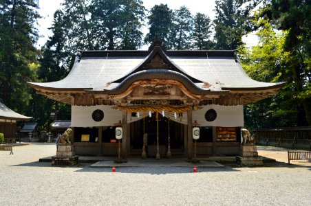 Iwa-jinja (Shiso), haiden-1