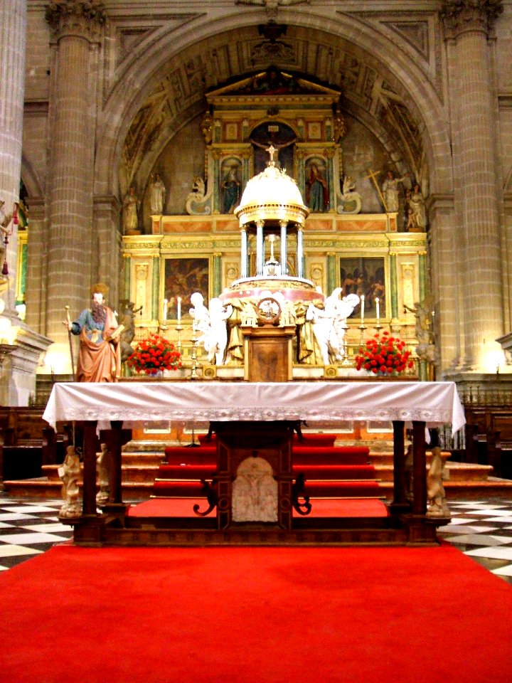 Jaén - Catedral, altar mayor 3