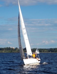 J24 sailboat Tequila 2592