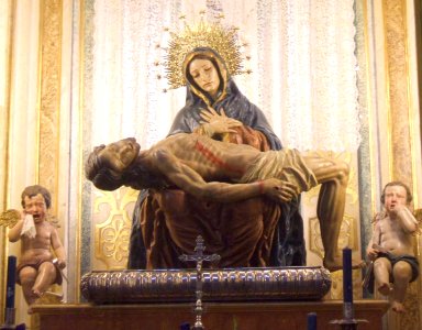 Jaén - Catedral, Capilla de la Virgen de las Angustias