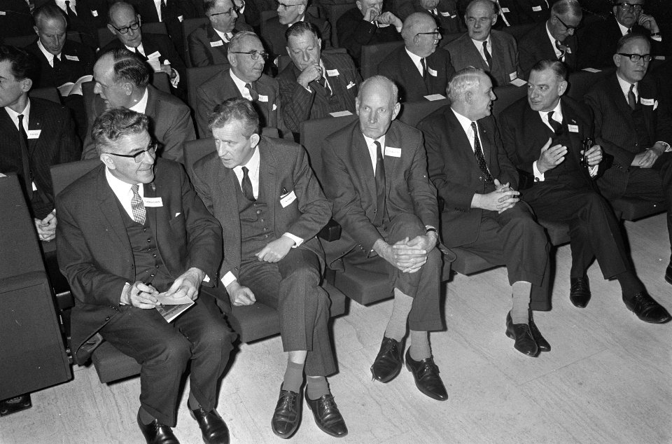 Jaarvergadering verbond van Nederlandse ondernemingen in de Doelen te Rotterdam , Bestanddeelnr 921-8916