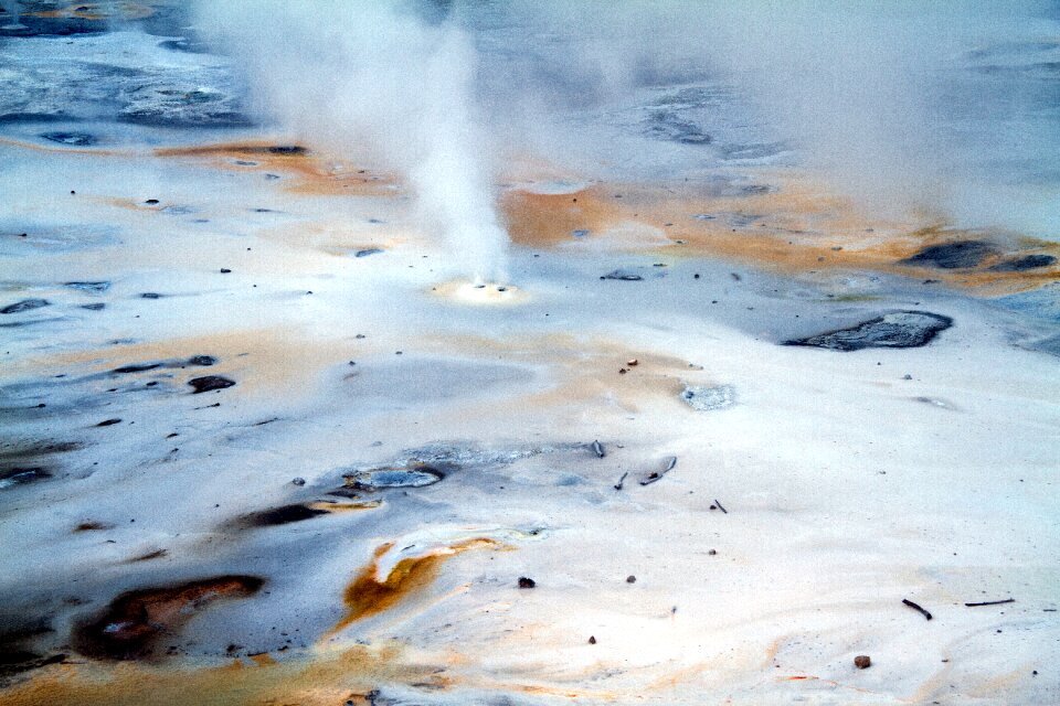 Volcanism hot volcanic