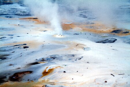 Volcanism hot volcanic