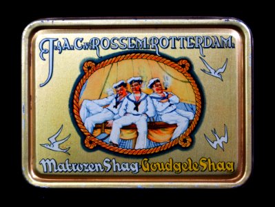 J&ACvRossem Matrozen Shag, tabaksblikje, foto1