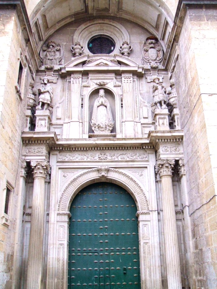 Jaén - Catedral, portada del testero norte del transepto 1