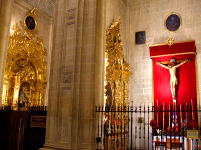 Jaén - Catedral, Capillas del Santisimo Sacramento (San Sebastián) y de Santo Domingo de Guzmán