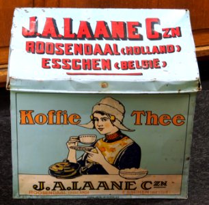 JA Laane Czn, Koffie & Thee blik