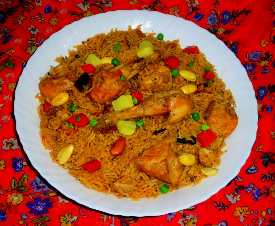 Iraqi Chicken Biryani