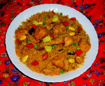 Iraqi Chicken Biryani