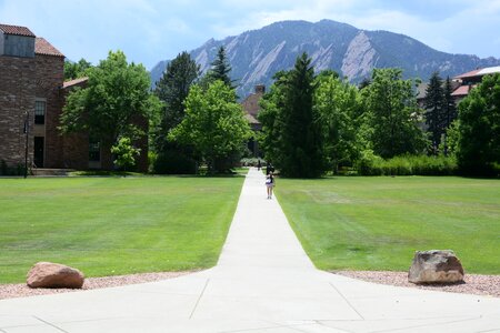 Boulder landscape mountain