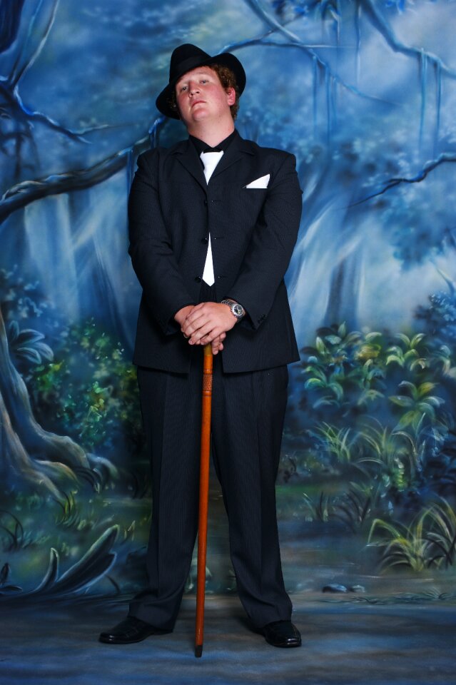 Man portrait costume elegant