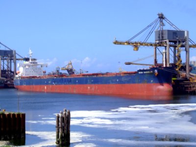 Iron Vassilis IMO 9361225 p1 at Port of Amsterdam, Holland 18-May-2008