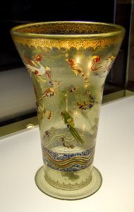 Islamic glassware, Gulbenkian Museum, 2006-01-05 Lisbon 02