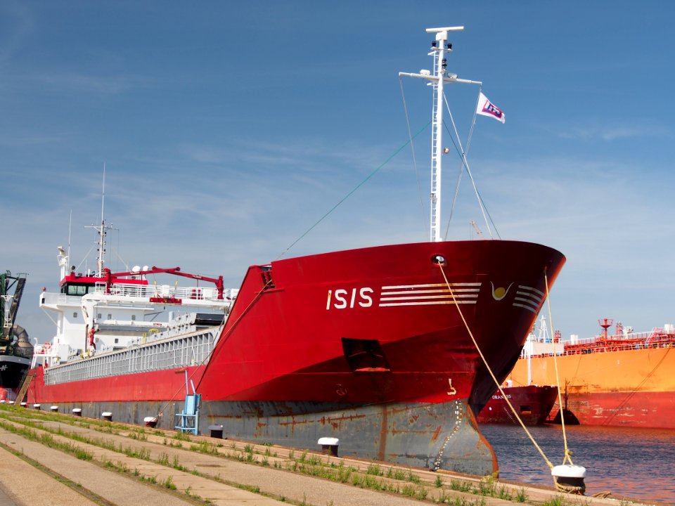 Isis (ship, 2007) IMO 9357494, Vlothaven, Port of Amsterdam pic2