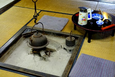 Irori - Hirata Folk Art Museum - Takayama, Gifu, Japan - DSC06693 photo