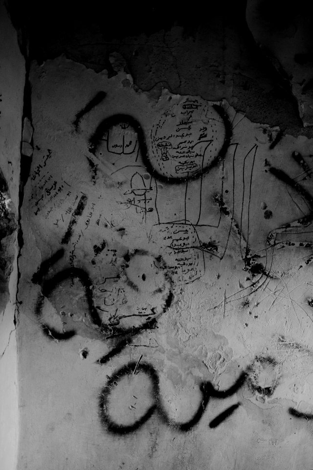 Islamic State graffiti in Sinjar in July of 2019, following war with the Islamic State 23