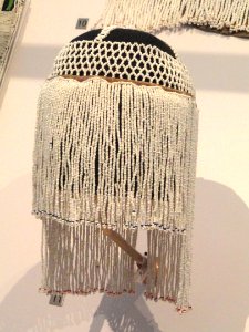 Isiyaya bridal veil, Ndebele, South Africa, 20th century - Royal Ontario Museum - DSC09564