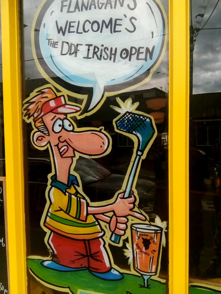 Irish Open (golf) poster