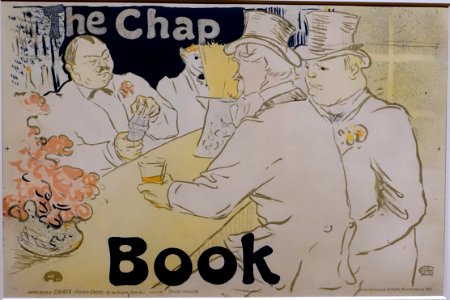 Irish and American Bar, rue Royale - The Chap Book, by Henri de Toulouse-Lautrec, 1895, brush, crayon, and spatter lithograph, Wittrock P18 (B) - Montreal Museum of Fine Arts - Montreal, Canada - DSC08877
