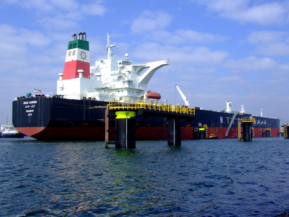 Iran Harsin p2 docked at the Caland canal, Port of Rotterdam, Holland 18-May-2007